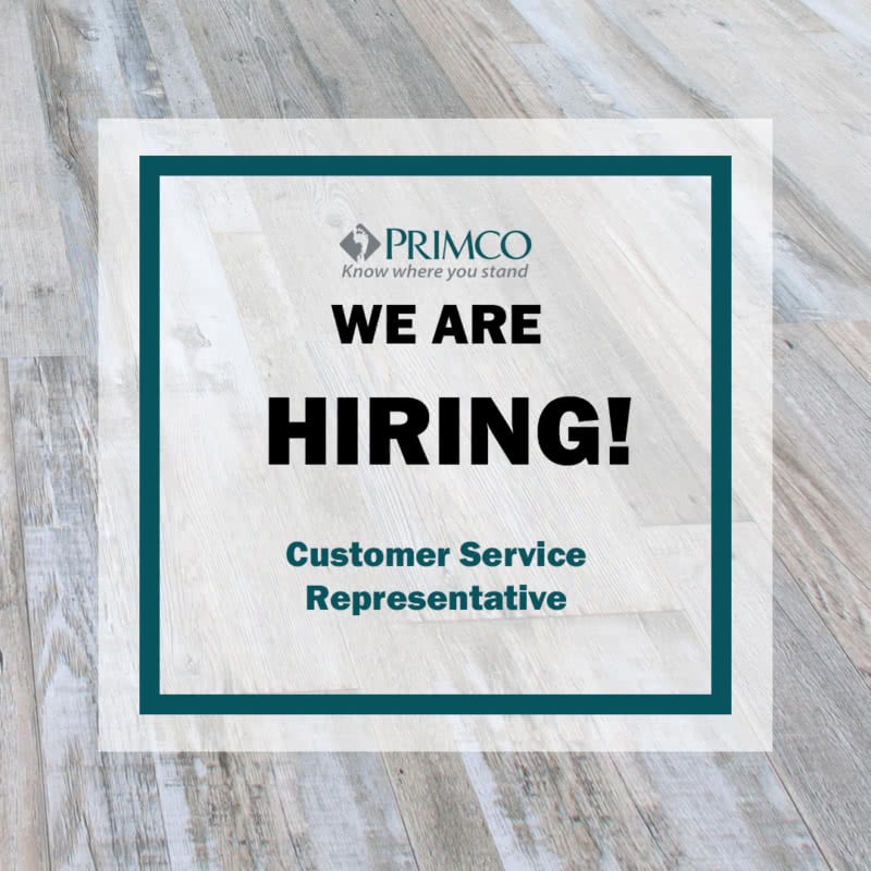 customer service representative primco